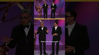 Or maybe EVERYONE is an ally 😂🏳️‍🌈 Emmys DanLevy EugeneLevy [upl. by Corron]