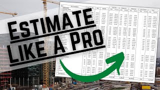 How To Prepare Construction Cost Estimation Format In Excel For Projects [upl. by Okeim]