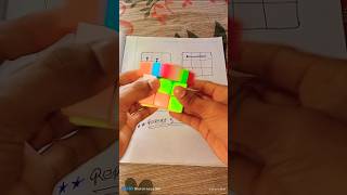 3x3 RUBIKS CUBE EASY TRICK VIRAL TRENDING SHORTS [upl. by Ityak800]