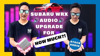 SUBARU WRX  Big Difference Encore Alpha Power Amplifier Kit [upl. by Shurlock]