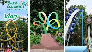 Busch Gardens Williamsburg Vlog July 2024 [upl. by Emlynn]