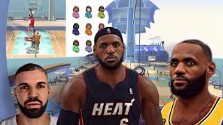 Papi’s Home in NBA 2K22 ft LeBron James [upl. by Etteniotna]