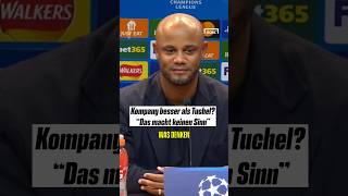 Kompany besser als Tuchel fcbayern shorts [upl. by Henleigh]