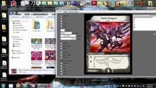 Duel Masters World Duel Masters Card Maker Free Download 2013 By Kung Fu [upl. by Bonacci911]