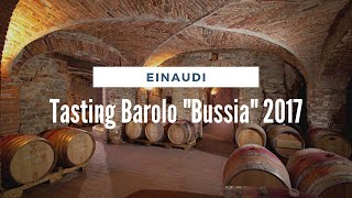 Taste Test Tasting Barolo “Bussia” 2017 with Matteo Sardagna Einaudi [upl. by Eisus]