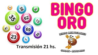 Bingo Multiclubes  Chajari Entre Ríos  quotSorteo Bingo de Oroquot [upl. by Relyc]