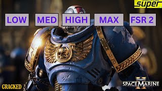 Warhammer 40000 Space Marine 2CRACKED  GTX 1650 SUPER  I3 8100  All Settings TESTED [upl. by Williamson]