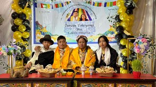 Tenzing weds Lakhi Bhutia ✨Tibetan wedding ✨Sikkimese Wedding ✨23feb 27Feb amp 1March 2024 [upl. by Lynsey227]