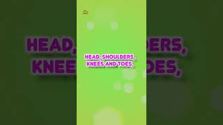 Head Shoulder  nursery rhymes for babies  preschool lessons [upl. by Yam]