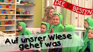 👩🏼 Auf unsrer Wiese gehet was  Singen Tanzen und Bewegen  Kinderlieder [upl. by Altheta]