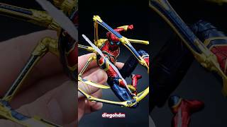 IRON SPIDER Espetacular da Threezero olha esse Unboxing 🔥🔥 spiderman shorts [upl. by Salomon]