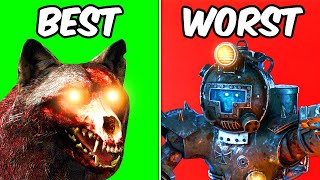 I Ranked Every Zombies Boss [upl. by Wash]