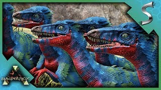 TAMING TROODONS TO MAKE AN ARMY  Ark Survival Evolved Cluster E94 [upl. by Venezia]