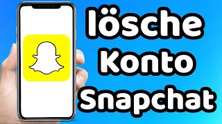 Wie lösche ich ein Snapchat Konto 2023 [upl. by Bertina]