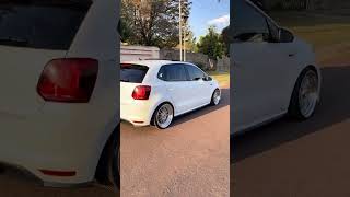 SIR JACs Static Polo 6C GTI stance stancenation shorts pologti baggedcars baggedlife [upl. by Solita]