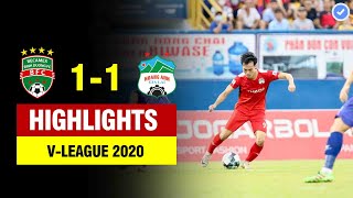 Highlights Bình Dương 11 HAGL  Văn Toàn bứt tốc như tên lửa ghi bàn siêu hạng  VLeague 2020 [upl. by Pacian]