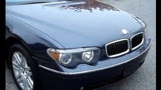 2002 BMW 745Li Luxury Sedan Detailed Vehicle Overview [upl. by Gorden]