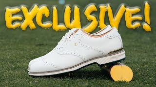 2024 FOOTJOY x BUSCEMI PREMIERE SERIES GOLF SHOES UNBOXING EXPERIENCE [upl. by Nereus326]