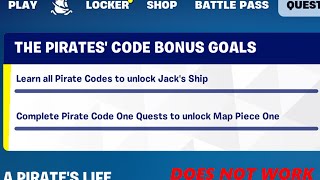 Learn all Pirate Codes to unlock Jacks Ship [upl. by Ahsimrac913]