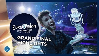 Highlights of the Grand Final of the 2019 Eurovision Song Contest [upl. by Rahm768]