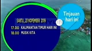 Pengalihan Siaran Lokal TVRI Kaltim  Station ID  OBB Kalimantan Timur Hari Ini 23112019 [upl. by Ycaj]