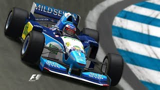 rFactor F1 1995  Michael Schumacher Onboard Interlagos  10 [upl. by Matthew]