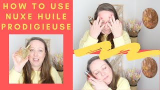 How to use Nuxe Huile Prodigieuse [upl. by Ezri]