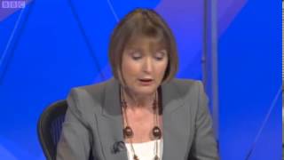 David Starkey Harriet Harman Victoria Coren fight on Question Time p2 [upl. by Mazurek]