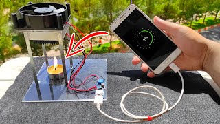 Thermoelectric generator Electricity from heat  Generator with Thermoelectric [upl. by Forlini]