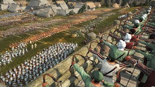 Ancient Warfare on Full Display  Massive Siege Battle [upl. by Annaitat]