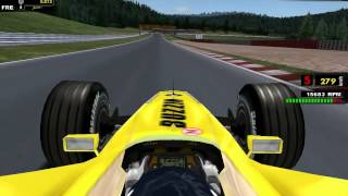 F1 Racing Championship SpaFrancorchamps Race Windows [upl. by Eeramit]