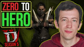 Diablo 4  Zero To Hero Full Rogue Leveling Season 5 [upl. by Nomis]