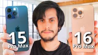 iPhone 15 Pro Max vs iPhone 16 Pro Max  Review en Español [upl. by Kindig590]