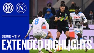 EXTENDED HIGHLIGHTS  INTER 32 NAPOLI  A topsyturvy encounter ends in victory 🍿💪🖤💙 [upl. by Chancellor935]