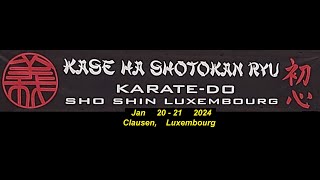 Shotokan Kase Ha Karate course with Sensei Pascal Lecourt  Sat 200124 [upl. by Yeldnarb]