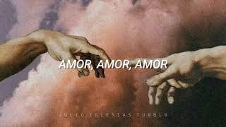 Amor Amor Amor ✨  Letra   Julio Iglesias [upl. by Schreibman]