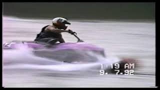 Wetbike race Clays Park Ohio 1992 [upl. by Leonelle18]