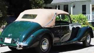 1951 Riley RMD 2 ½ Liter Drophead Coupe a rare British Classic Car [upl. by Eiggam703]