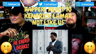 Rappers React To Kendrick Lamar quotNot Like Usquot [upl. by Hey654]