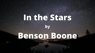 Benson Boone  In The Stars Lyrics [upl. by Braden]