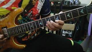 Mekar di jiwa  X Ray Gitar Tutorial  introSolo [upl. by Joann]