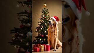 Cachorro pets dog goldenretriever natal christmas [upl. by Maccarthy]