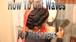 How To Get Straight Hair Waves For Beginners [upl. by Afatsuom]