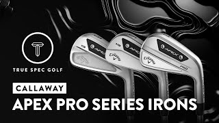 Callaway 2024 Apex Pro Series Irons Performance Review [upl. by Hcib161]