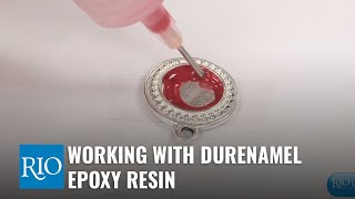 Working With Durenamel Epoxy Resin [upl. by Sairahcaz]