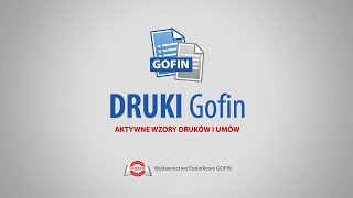 Program DRUKI Gofin  Informacje o programie [upl. by Attenev]