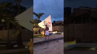 NOITE CHEGANDO JERICOACOARA turismo praia beach jeri jericoacoara travel shorts video mar [upl. by Mcbride]