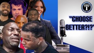 Tory Lanez  Myron cannot stat  Tyrese will pay  Steven Crowder vs Candace Owens  Manosphere mess [upl. by Orlanta]