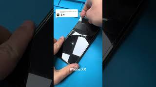 iPhone XR display test ☠️😳 iphonexrdisplaytest [upl. by Airla]