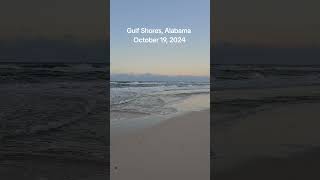 Gulf Shores Alabama 101924 sunrise gulfshores alabamabeaches gulfshoresalabama gulfcoast [upl. by Sadoc287]